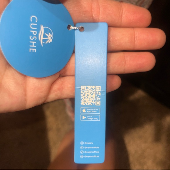 NWT Large Cupshe Haisley print long dress with adjustable straps - Picture 11 of 14